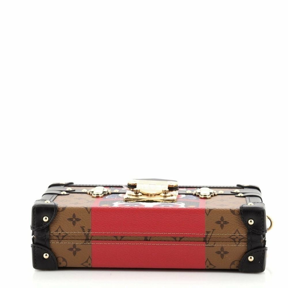 Louis Vuitton Petite Malle Kabuki Reverse Monogram Japan trunk crossbody LV bag - Picture 6 of 11